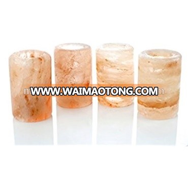 Himalayan Rock Salt Tequila Shot Glasses Set Of 4 Glasses